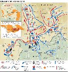 боевая карта утро 11 августа, 14-08-08