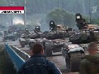 РУсская бронитехника вступает на террито, 14-08-08