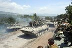 Колонна российских войск, 14-08-08