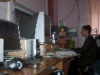 мое рабочее место и напарник, 19-10-08