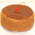 Торт "Медовик" с вишенкой, 27-10-08
