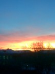 зимний восход солнца над моим городом, 14-02-10