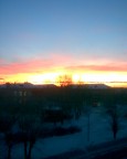 восход солнца зимним ур над моим городом, 14-02-10