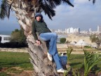 Тель-Авив, Яффа, я на пальме, 26-03-10