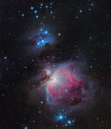 Туманность Ориона и Бегущий человек, 18-10-10