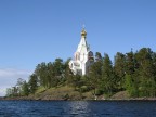о. Валаам вход в Монастырскую бухту, 13-09-13
