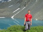 На берегу Голубого озера (Алтай), 27-04-14