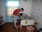 Приготовление ужина в Вершине Ханды, 14-10-15