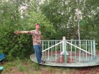 Карусель на берегу оз. Котокель, 25-10-15