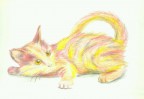 рисунок к стих.солнечн.котенок, 06-02-16