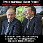 Выполнение пакета Яровой трлн-ы р./год, 25-09-18