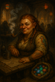 Баба с яйцами (Баба с яйцами), 27-10-25